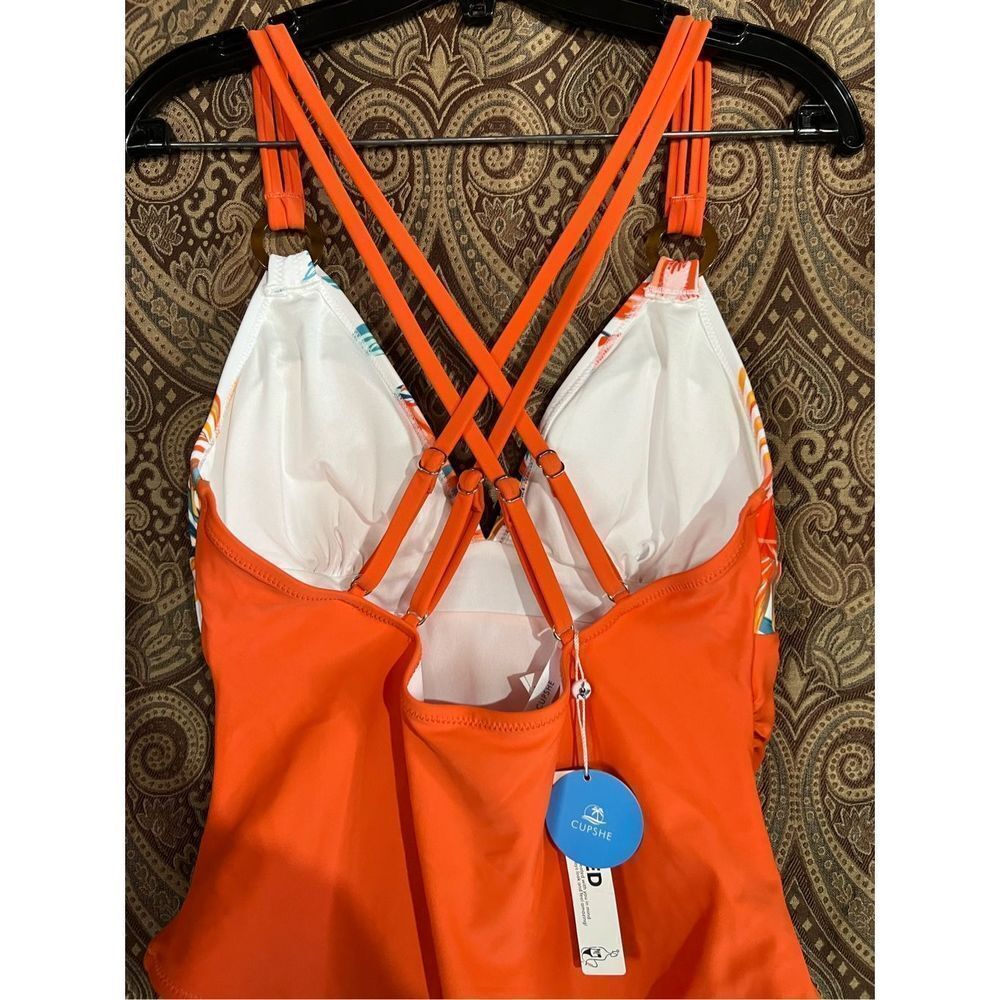 CUPSHE WOMENS ONE PIECE BATHING SUIT - Picture 7 of 10